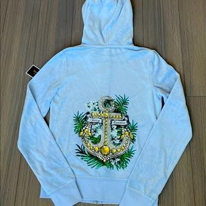 Juicy Couture Embellished Track Jacket